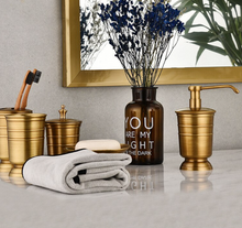 Load image into Gallery viewer, Crome Brass Bathroom Set x5 Piece      (Top Product)  High Quality
