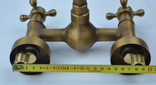 Load image into Gallery viewer, &quot;Arna&quot; Collection - Bathroom Basin Faucet Antique Brass Sink Mixer Crane Tap

