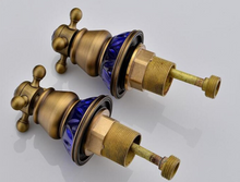 Load image into Gallery viewer, &quot;Arna&quot; Collection - Bathroom Basin Faucet Antique Brass Sink Mixer Tap
