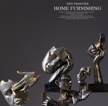 Load image into Gallery viewer, &quot;Marsha&quot; Modern Statues Creative Abstract Faces Art Living Rooms Antique Home Furnishings
