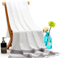 Load image into Gallery viewer, Luxury 100% Cotton Bath Towels x2 Bathroom 1 Face Towel x1 (3 piece)
