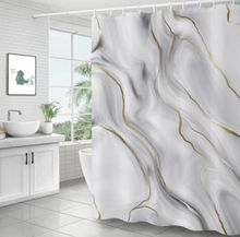 Load image into Gallery viewer, Luxury Shower Bath Curtain - NEW ARRIVAL - Various colours and sizes
