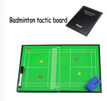 Load image into Gallery viewer, Foldable Badminton Magnetic Training Assistant  Tactical Board Badminton Game Tactics Board
