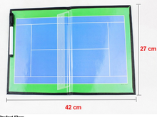 Load image into Gallery viewer, Foldable TENNIS  Magnetic Training Assistant Tactical Board Tennis Game Tactics Board

