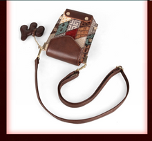 Load image into Gallery viewer, &quot;Arna Lisa&quot; Collection - Legend Small Genuine Leather Women Crossbody Shoulder Bag Purse Vintage Bucket Design
