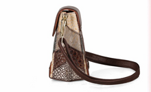 Load image into Gallery viewer, &quot;Arna Lisa&quot; Collection - Legend Small Genuine Leather Women Crossbody Shoulder Bag Purse Vintage Bucket Design
