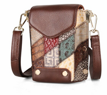 Load image into Gallery viewer, &quot;Arna Lisa&quot; Collection - Legend Small Genuine Leather Women Crossbody Shoulder Bag Purse Vintage Bucket Design

