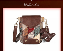 Load image into Gallery viewer, &quot;Arna Lisa&quot; Collection - Legend Small Genuine Leather Women Crossbody Shoulder Bag Purse Vintage Bucket Design

