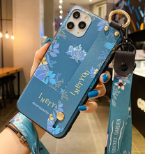Load image into Gallery viewer, Luxury iPhone Case Set -  Iphone 11 12 pro max SE 2020 7 8 plus 6 6s plus X Xs max XR Soft Strap Phone Holder Case
