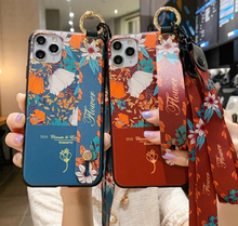 Load image into Gallery viewer, Luxury iPhone Case Set -  Iphone 11 12 pro max SE 2020 7 8 plus 6 6s plus X Xs max XR Soft Strap Phone Holder Case
