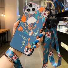 Load image into Gallery viewer, Luxury iPhone Case Set -  Iphone 11 12 pro max SE 2020 7 8 plus 6 6s plus X Xs max XR Soft Strap Phone Holder Case
