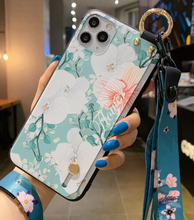Load image into Gallery viewer, Luxury iPhone Case Set -  Iphone 11 12 pro max SE 2020 7 8 plus 6 6s plus X Xs max XR Soft Strap Phone Holder Case
