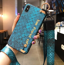 Load image into Gallery viewer, Luxury iPhone Case Set -  Iphone 11 12 pro max SE 2020 7 8 plus 6 6s plus X Xs max XR Soft Strap Phone Holder Case
