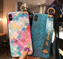 Load image into Gallery viewer, Luxury iPhone Case Set -  Iphone 11 12 pro max SE 2020 7 8 plus 6 6s plus X Xs max XR Soft Strap Phone Holder Case
