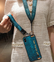 Load image into Gallery viewer, Luxury iPhone Case Set -  Iphone 11 12 pro max SE 2020 7 8 plus 6 6s plus X Xs max XR Soft Strap Phone Holder Case
