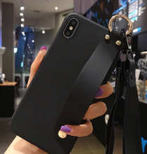 Load image into Gallery viewer, Luxury iPhone Case Set -  Iphone 11 12 pro max SE 2020 7 8 plus 6 6s plus X Xs max XR Soft Strap Phone Holder Case
