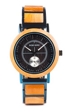 Load image into Gallery viewer, BOBO BIRD Men Watch Luxury Wooden Watches Waterproof Great Gift
