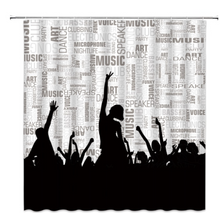 Load image into Gallery viewer, Retro Vintage Car Shower/Bath Curtains Waterproof Bathroom Curtain Cool Old Newspaper Oil Painting High Quality Bath Curtain
