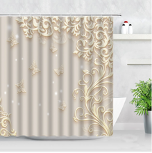 Load image into Gallery viewer, Luxury Shower Bath Curtain - NEW ARRIVAL - Various colours and sizes
