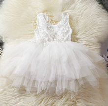 Load image into Gallery viewer, &quot;Arna&quot; Royal Gown Collection - Girls Princess Dress Tutu Baptism Newborn Infant Girl Party Dress
