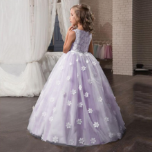 Load image into Gallery viewer, &quot;Arna&quot; Royal Gown Collection - Girls Wedding Evening Party Bridesmaid Long Dress Prom Gown Children Teenager New Year Princess Costume
