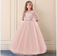 Load image into Gallery viewer, &quot;Arna&quot; Royal Gown Collection - Girls Wedding Evening Party Bridesmaid Long Dress Prom Gown Children Teenager New Year Princess Costume
