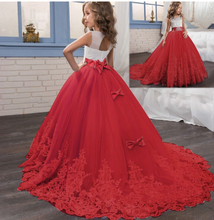 Load image into Gallery viewer, &quot;Arna&quot; Royal Gown Collection - Girls Wedding Evening Party Bridesmaid Long Dress Prom Gown Children Teenager New Year Princess Costume
