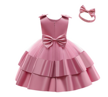 Load image into Gallery viewer, &quot;Arna&quot; Royal Gown Collection - 0-24 Month Baby Princess Dress For Newborn Girls Party Christening Gown Vintage Infant Baptism Wedding
