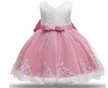Load image into Gallery viewer, &quot;Arna&quot; Royal Gown Collection - 0-24 Month Baby Princess Dress For Newborn Girls Party Christening Gown Vintage Infant Baptism Wedding
