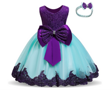 Load image into Gallery viewer, &quot;Arna&quot; Royal Gown Collection - 0-24 Month Baby Princess Dress For Newborn Girls Party Christening Gown Vintage Infant Baptism Wedding
