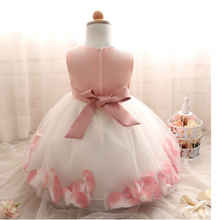 Load image into Gallery viewer, &quot;Arna&quot; Royal Gown Collection - Flower Tulle Toddler Kids Christening Costume Newborn Baby Girl Birthday Dress
