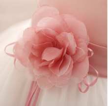 Load image into Gallery viewer, &quot;Arna&quot; Royal Gown Collection - Flower Tulle Toddler Kids Christening Costume Newborn Baby Girl Birthday Dress
