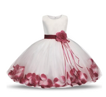 Load image into Gallery viewer, &quot;Arna&quot; Royal Gown Collection - Flower Tulle Toddler Kids Christening Costume Newborn Baby Girl Birthday Dress
