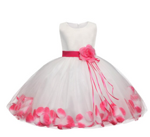 Load image into Gallery viewer, &quot;Arna&quot; Royal Gown Collection - Flower Tulle Toddler Kids Christening Costume Newborn Baby Girl Birthday Dress
