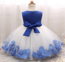 Load image into Gallery viewer, &quot;Arna&quot; Royal Gown Collection - Flower Tulle Toddler Kids Christening Costume Newborn Baby Girl Birthday Dress
