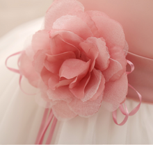 Load image into Gallery viewer, &quot;Arna&quot; Royal Gown Collection - Flower Tulle Toddler Kids Christening Costume Newborn Baby Girl Birthday Dress
