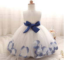 Load image into Gallery viewer, &quot;Arna&quot; Royal Gown Collection - Flower Tulle Toddler Kids Christening Costume Newborn Baby Girl Birthday Dress
