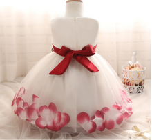 Load image into Gallery viewer, &quot;Arna&quot; Royal Gown Collection - Flower Tulle Toddler Kids Christening Costume Newborn Baby Girl Birthday Dress
