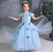 Load image into Gallery viewer, &quot;Arna&quot; Royal Gown Costumes - Halloween Costume For Kids Princess Dress Girl Carnival Party Birthday Dress Cosplay
