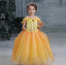 Load image into Gallery viewer, &quot;Arna&quot; Royal Gown Costumes - Halloween Costume For Kids Princess Dress Girl Carnival Party Birthday Dress Cosplay
