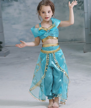 Load image into Gallery viewer, &quot;Arna&quot; Royal Gown Costumes - Halloween Costume For Kids Princess Dress Girl Carnival Party Birthday Dress Cosplay
