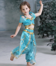Load image into Gallery viewer, &quot;Arna&quot; Royal Gown Costumes - Halloween Costume For Kids Princess Dress Girl Carnival Party Birthday Dress Cosplay
