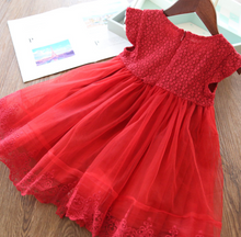 Load image into Gallery viewer, &quot;Arna&quot; Royal Gown Collection - White Lace Princess Dress For Girls
