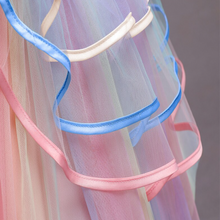 Load image into Gallery viewer, &quot;Arna&quot; Royal Gown Collection - Flower Dresses For Girls Elegant Rainbow Tutu Ball Gown 4-10 Year
