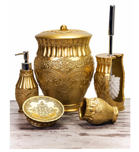 Load image into Gallery viewer, &quot;Arna Lisa&quot; Bathroom Set - Luxury Gold 5 Piece Bathroom Set - Bathroom Accessories
