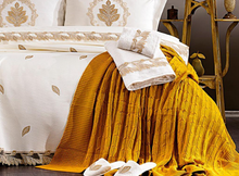 Load image into Gallery viewer, &quot;Arna Lisa&quot; Luxury Royal Bedding Set - 20 pieces French Laced Embroidery
