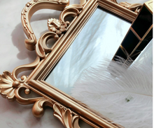 Load image into Gallery viewer, &quot;Arna Collection&quot; Gold Tray&#39;s - Nordic Ginkgo Leaf Mirror Display Tray
