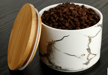 Load image into Gallery viewer, &quot;Arna Lisa&quot; Royal Collection - Tea Coffee Sugar - Luxury Marble
