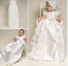 Load image into Gallery viewer, &quot;Arna&quot;  Royal Gown Collection - Girl Christening/Baptism -  Made to Measure - Large range of Colours
