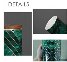 Load image into Gallery viewer, &quot;Arna Lisa&quot; Royal Collection - Luxury 3 Piece Storage - Green/Blue/Gold
